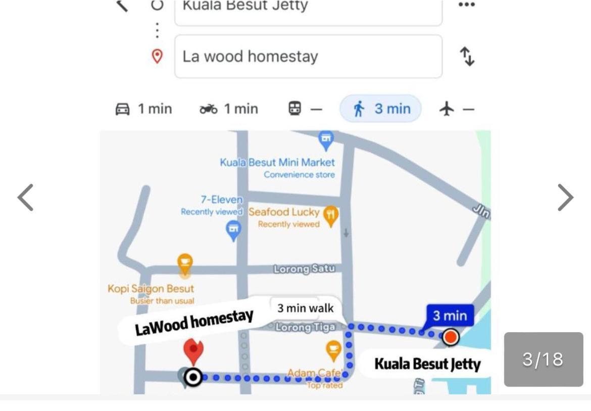 La Wood Homestay Near Kuala Besut Jetty Bagian luar foto